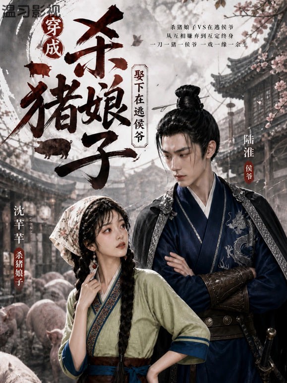 穿成杀猪娘子，救下在逃侯爷